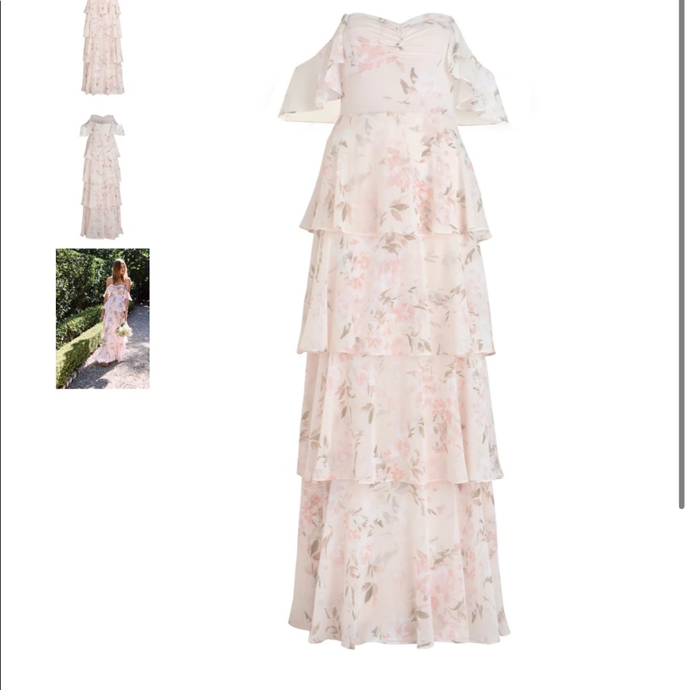 Floral Bridesmaid Dress